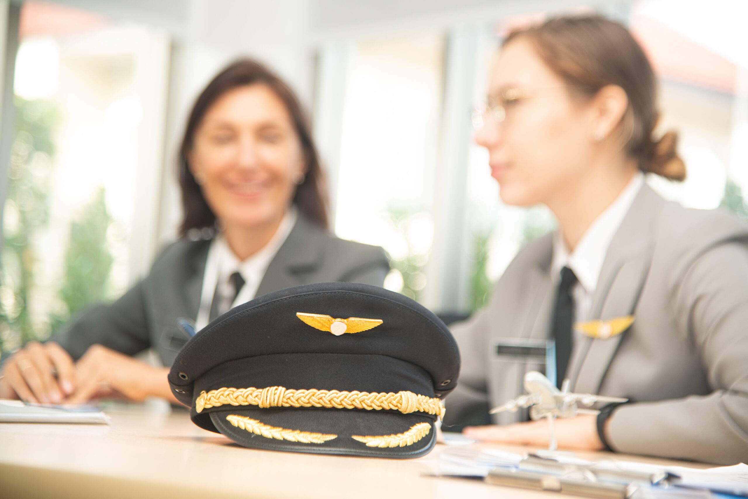 Aviation,Workers,Are,Discussing,How,To,Work,At,Ground,Work.
